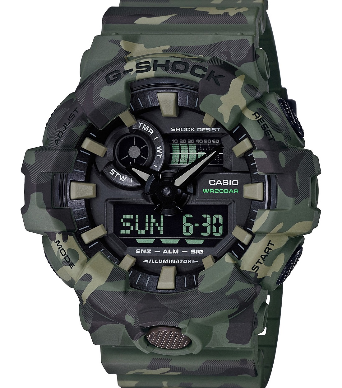 Casio-G-Shock-GA700-Camouflage-Collection-Watches-ساعت مچی استتار 