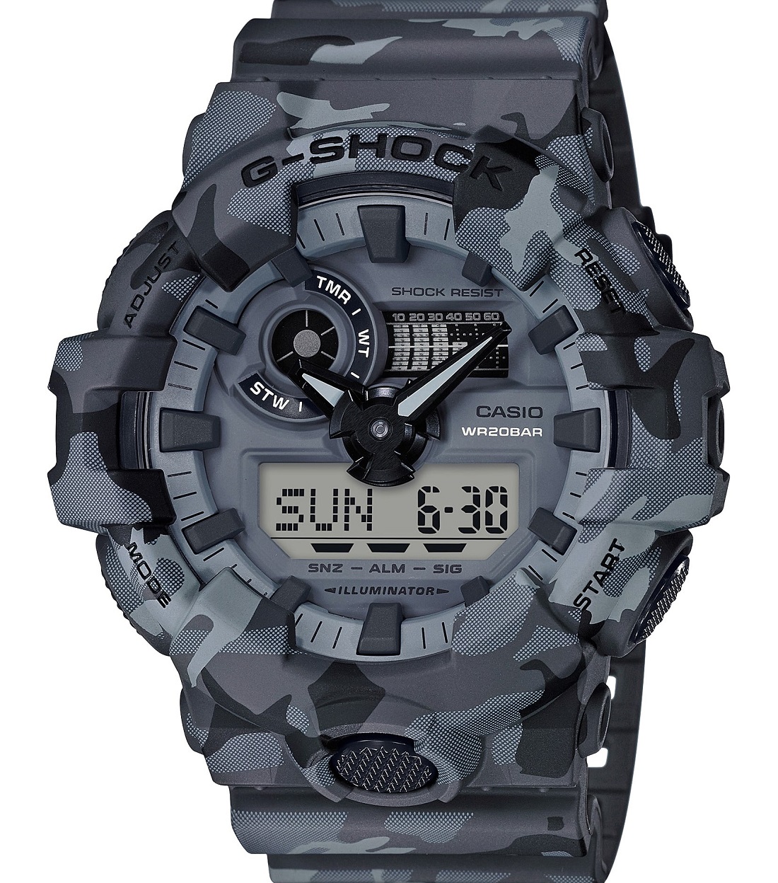 Casio-G-Shock-GA700-Camouflage-Collection-Watches-معرفی ساعت جی شاک کاسیو مدل